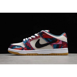 ❧✁☂Parra Nike SB Dunk Low White Fireberry DH7695-600