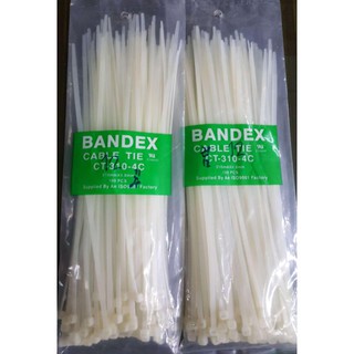 เคเบิลไทร์ 12" สีขาว BANDEX