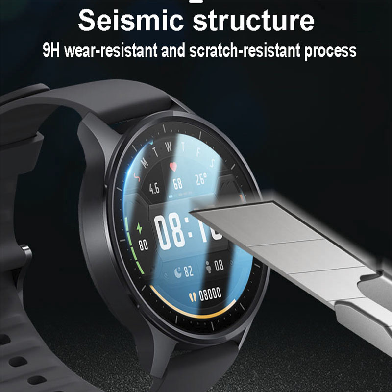 ฟิล์มกันรอยนาฬิกาสมาร์ทวอทช์ สำหรับ Xiaomi Mi Watch - รูปที่ 3