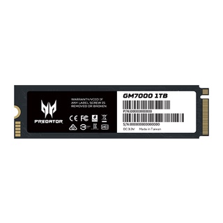 SSD (เอสเอสดี) 512GB M.2 PREDATOR GM7000 PCIe 4.0/NV ของใหม่ รับประกัน 3 ปี