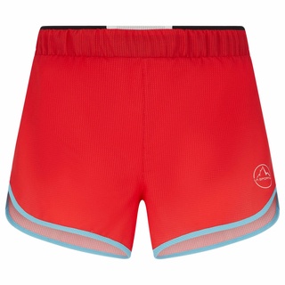 LA SPORTIVA TIMING SHORT WOMEN HIBISCUS/MALIBU BLUE - กางเกงวิ่ง ผู้หญิง