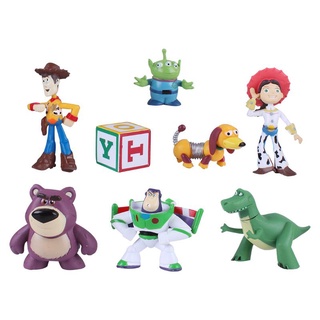 ชุดท็อปเปอร์เค้ก Toy Story ของสะสม สําหรับแฟนคลับ 8 ชิ้น