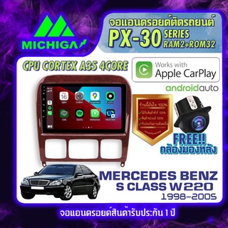 MICHIGA จอแอนดรอย จอติดรถยนต์ วิทยุรถยนต์ เครื่องเล่นรถยนต์ จอติดรถ Benz จอ android จอ2din AppleCarplay Android Auto