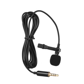 Andoer EY-510A Mini Portable Clip-on Lapel Lavalier Condenser Mic Wired Microphone