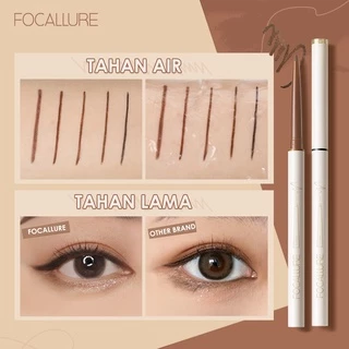 Focallure ดินสอเขียนขอบตา อายไลเนอร์เจล แบบบางพิเศษ กันน้ํา ติดทนนาน 1.7 มม. #Confidencehalo ปากกาอายไลเนอร์ เนื้อนุ่ม ติดทนนาน