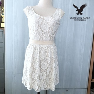 ชุดเดรสผ้าลูกไม้ แบรนด์  American Eagle Outfitters