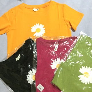 พร้อมส่ง เสื้อยืดดอกเดซี่