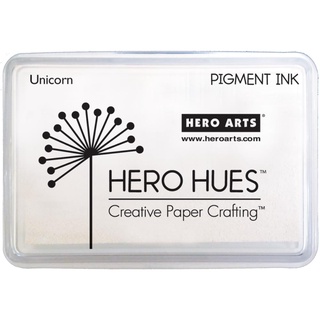 หมึกปั้มสีขาว Hero Arts Pigment Ink Pad