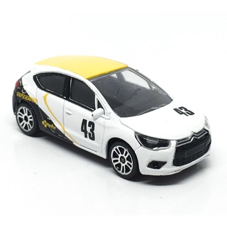 Majorette Citroen DS4 - no.43 Yellow Roof - White Color /Wheels D5S /scale 1/64 (3 inches) no Package