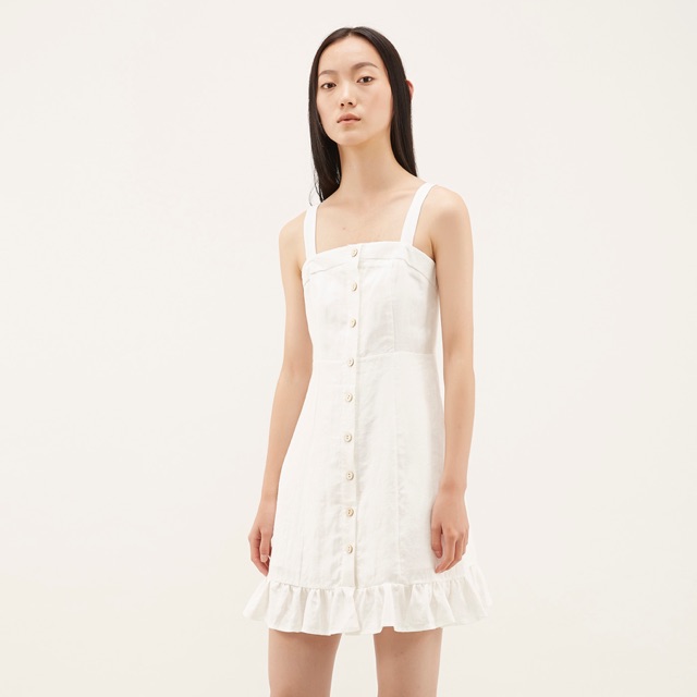 The Editor’s Market  White dress ซื้อมา1090 ไม่เคยใส่
