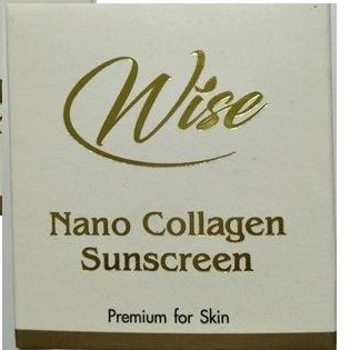 ใส่โค้ด 4GTUR3R ลดเพิ่ม 50 บ. ไม่มีขั้นต่ำ ครีมกันแดด WISE Nano Collagen Sunscreen ไวส์ ครีมกันแดดเนื้อนาโน