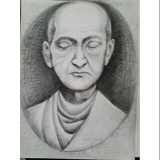 รูปวาดพระอาจารย์โตวัดระฆัง