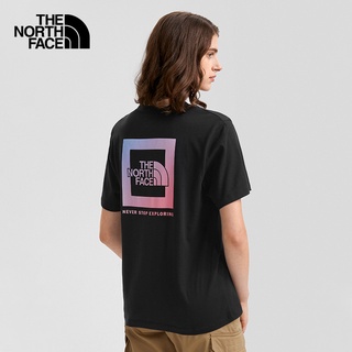 เสื้อยืดแขนสั้น ระบายอากาศได้ดี ลาย The North Face สวมใส่สบาย สําหรับผู้หญิง | 7qtx