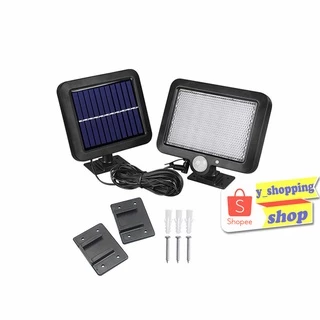 Solar light Motion sensor 56LED ไฟติดผนังโซล่าเซลล์พลังงานแสงอาทิตย์ *