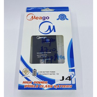 Meago battery แบตเตอรี่ samsung J4plus ความจุ 33000 mAh  สินค้า มอก. J4 plus