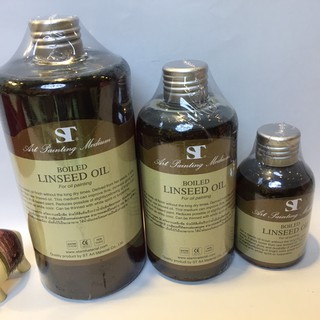 BOILED LINSEED OIL (มี 3 ขนาด)