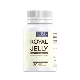 NBL Royal Jelly Soft Vege Capsules (30 Capsules)