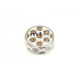 mt masking tape dot leopard (MTEX1P168) / เทปตกแต่งวาชิ ลาย dot leopard แบรนด์ mt masking tape ประเทศญี่ปุ่น