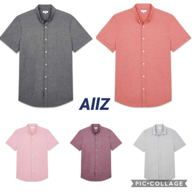 เสื้อเชิ้ตแขนสั้นผู้ชาย จากช้อปแท้ AllZ