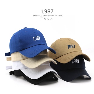 หมวกเบสบอล ปักลายดิจิทัล สไตล์ฮิปฮอป เรโทร 1987