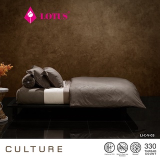 LOTUS ชุดผ้าปู 3.5ฟุต 3ชิ้น รุ่น Culture  รหัส LI-C-V-03