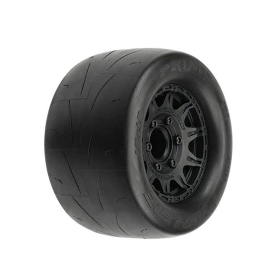 Proline Prime 2.8" Pre-Mounted w/Raid Rear Wheels (4วง) (Black) (M2) w/Removable 12mm Hex