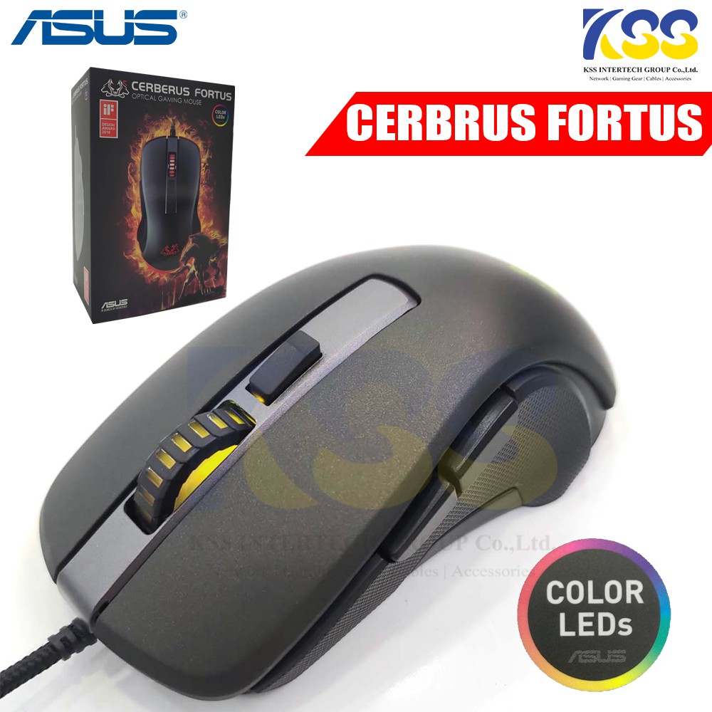 ASUS CERBERUS FORTUS MOUSE เมาส์ Optical Gaming Mouse Shopee Thailand