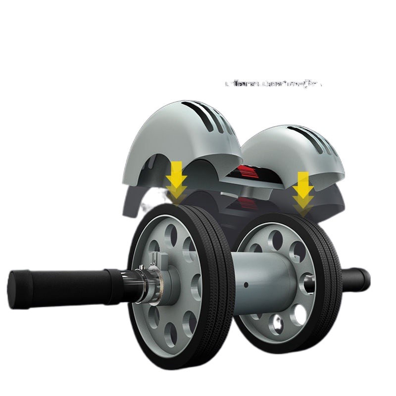 ❆DDHOME ปลีก/ส่ง 70119 ลูกกลิ้ง เล่นกล้ามท้อง ล้อบริหารหน้าท้อง อุปกรณ์ออกกำลังกาย🤩