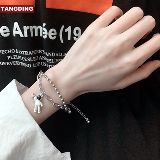 【COD Tangding】สร้อยข้อมือแฟชั่น ลายนักบินอวกาศ