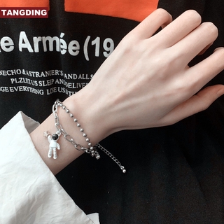 【COD Tangding】สร้อยข้อมือแฟชั่น ลายนักบินอวกาศ