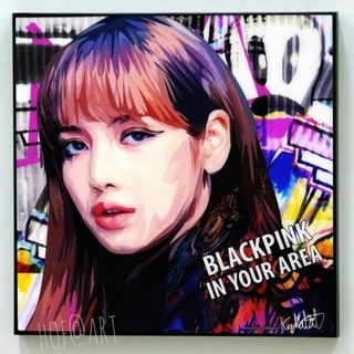 Lisa ลิซ่า Lalisa #1 BLACKPINK แบล็คพิงก์ K POP Blink รูปภาพติดผนัง pop art กรอบรูป แต่งบ้าน ของขวัญ รูปภาพ เกาหลี