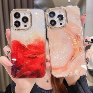 Jiehui เคสโทรศัพท์มือถือ ลายหินอ่อน แฟชั่น สําหรับ iPhone 14 13 12 11 Pro Max X XS XR 8 7 Plus (รุ่นอื่น ๆ No.10820)