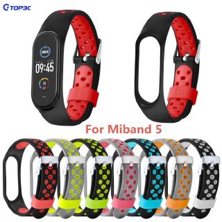 สายรัดข้อมือระบายอากาศสําหรับ mi band 5