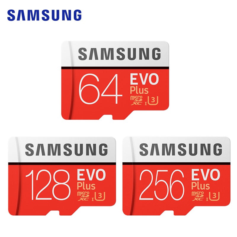 SAMSUNG EVO Plus memory card  64g 128g micro sd 256GB 512GB Micro SD Card SD/TF Flash Card microSD carte for smartphone