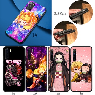 เคสโทรศัพท์มือถือแบบนิ่ม ลายดาบพิฆาตอสูร Nezuko AR35 สําหรับ OPPO F9 F11 F17 F19 Pro Plus A7X A3S A5 A9 A74