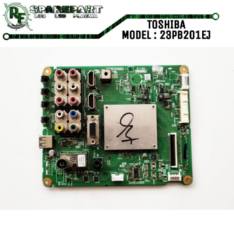 MESIN MB MOBO เมนบอร์ด MOTHERBOARD TOSHIBA LED TV MACHINE 23PB201EJ 23PB201 EJ