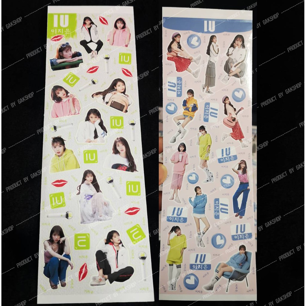 สติ๊กเกอร์มินิ ไอยู  IU  [ไดคัท]