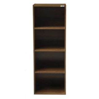 ชั้นเอนกประสงค์ 4ช่องโล่ง CB-0004 (สีสัก)  