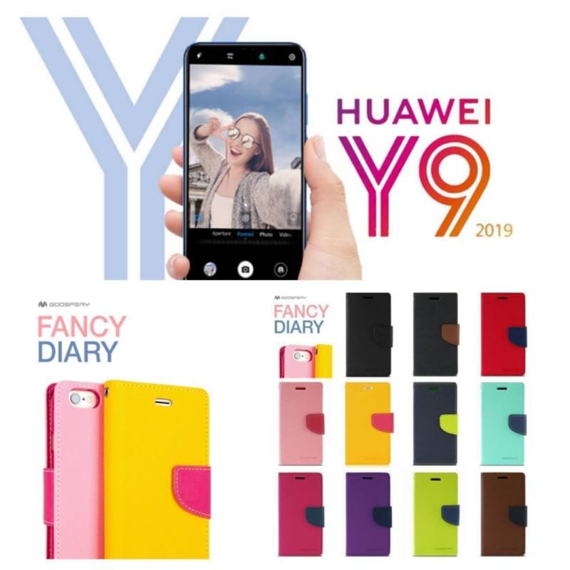 MERCURY GOOSPERY Fancy Diary Case (ของแท้ 100%) สำหรับ  Huawei Y9 (2019)