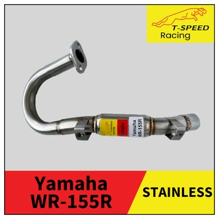 คอท่อ Yamaha WR-155R สแตนเลส 🔩 Stainless steel แท้ เกรด 304  หนา: 1.2 มิลลิเมตร  ขนาด STD ราคา 1,250 บาท