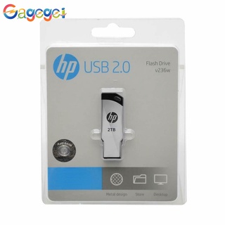 Hp แฟลชไดรฟ์ USB 2TB 2.0 โลหะ เพนไดรฟ์ หน่วยความจํา