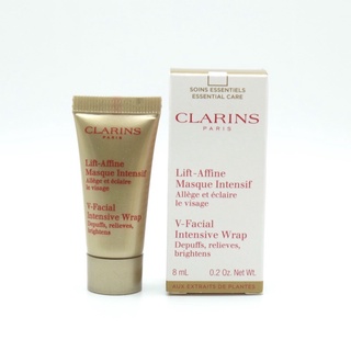 แท้ 100%Clarins Lift-Affine Masque Intensif V-Facial Intensive Wrap 8 ml. ของใหม่