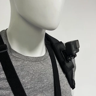 สายรัดสายกระเป๋า พร้อมขา และ สกรู สำหรับ กล้องโกโปร กล้องแอคชั่น Backpack Strap Belt for Gopro , Actioncamera สายรัด