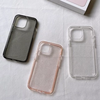 เคส สำหรับ ไอโฟน เคสซิลิโคน สินค้าพร้อมส่งจากไทย สำหรับ Iphone 14 13 12 11 Pro max กากเพชรNEW TPU-C232