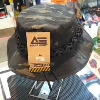 DELTA SIGHT BOONIE HAT COMBAT AND OUTDOOR หมวกปีก Black Multicam