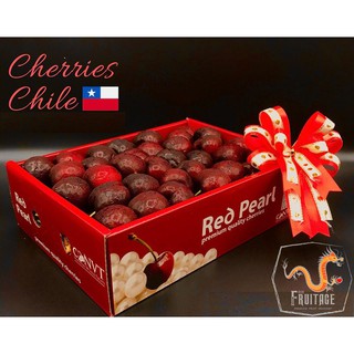 เชอรี่แดง Cherry (500g/เกรดA) (USA/Chile) ~ลดพิเศษ~ Premium เชอรี่สด เชอรี่ชิลี เชอร์รี่สด เชอรี่อเมริกา เชอรี่นำเข้า