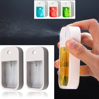 ☪ Silicone sleeve card spray bottle decoration literary style to carry SPRING