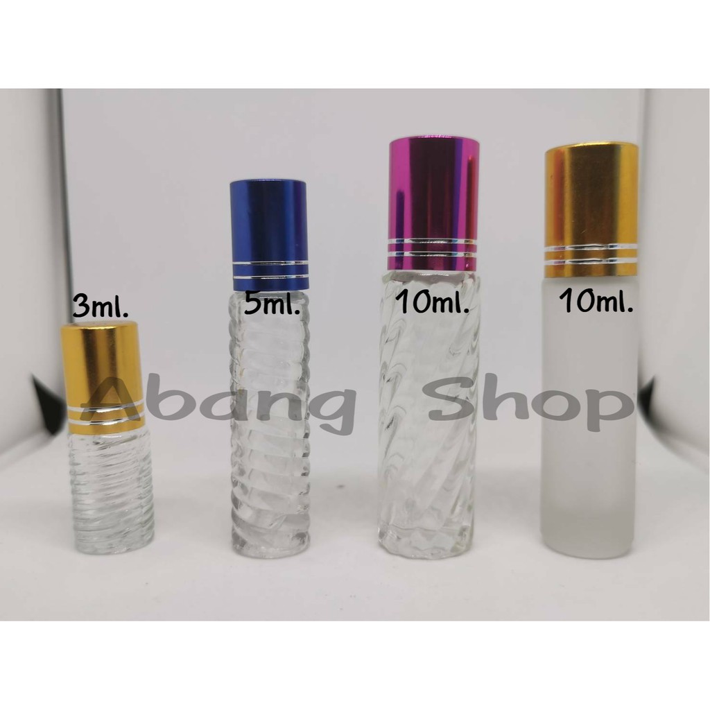 ขวดลูกกลิ้ง ใบละ 15 บาท (คละสี)