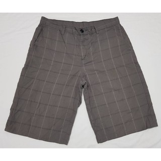 Dickies แท้ กางเกงขาสั้นสีเทา FLEX Relaxed Fit Shadow Plaid