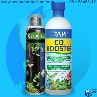 Prodibio Carbon-Liq 250ml vs API Co2 Booster 473ml คาร์บอนน้ำ Co2 แบบน้ำที่ใช้ได้จริง ลดตะไคร่ คาร์บอนไดออกไซด์แบบน้ำ